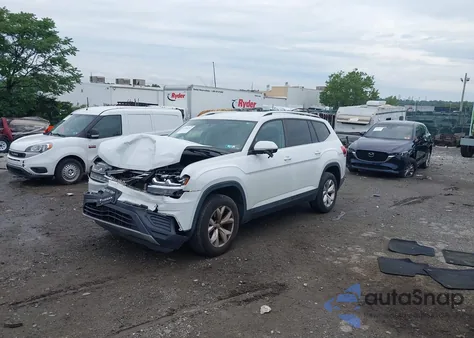 2018 Volkswagen Atlas 2.0T S z USA, uszkodzony, nr VIN 1V2AP2CA6JC527183